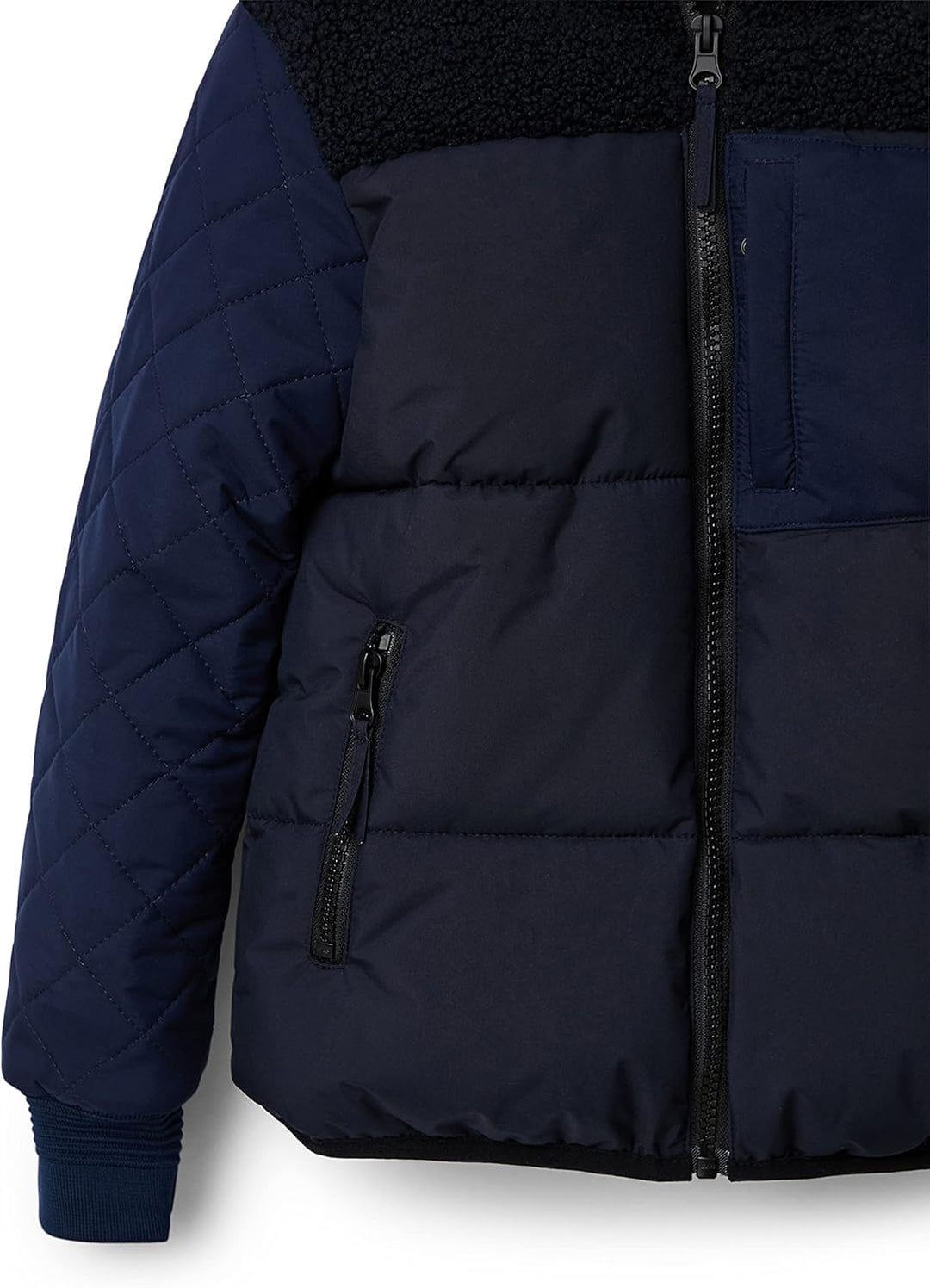 Desigual Jungen Padded_Fernan 5000 Navy 7-8 Blau, 7-8 Blau