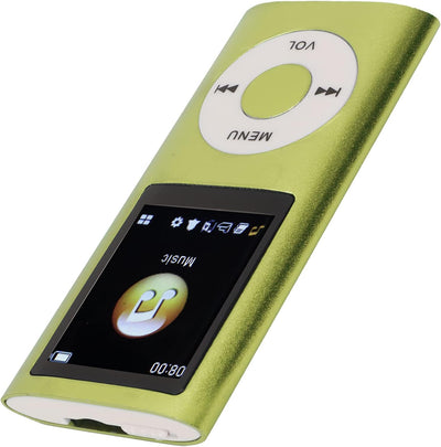 MP3-Player/MP4-Player, MP4-Musikplayer Unterstützt Bis zu 64 GB TF-Karte, Digitaler 1,8-Zoll-LCD-Bil