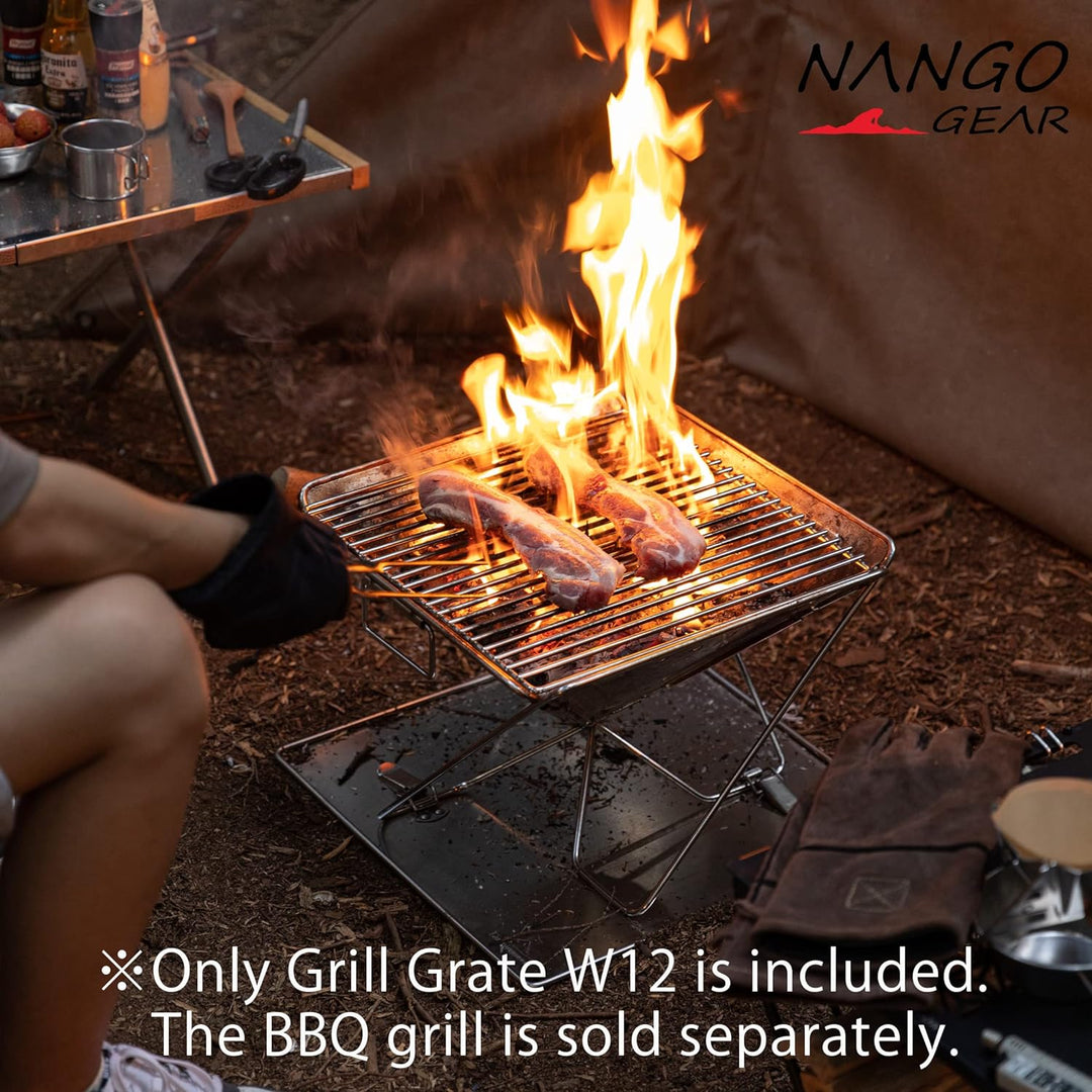 NANGOGEAR 304 Edelstahl 33 Zoll Grillrost Grillrost W12