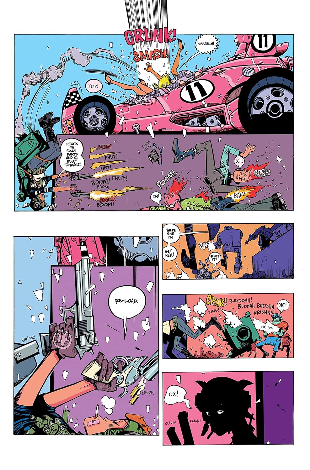 Tank Girl 1-3: Colour Classics Trilogy 1988-1995: Includes 3 Art Cards, Taschenbuch