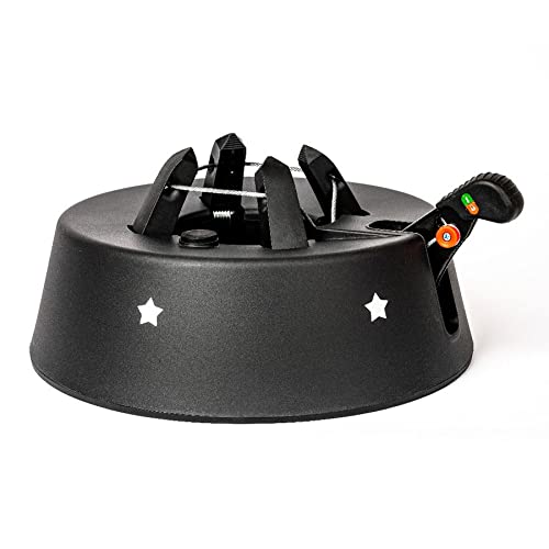 Gartenpirat Christbaumständer Schwarz Pure – Christbaumkreuz – Tannenbaumständer Wasser für Christba