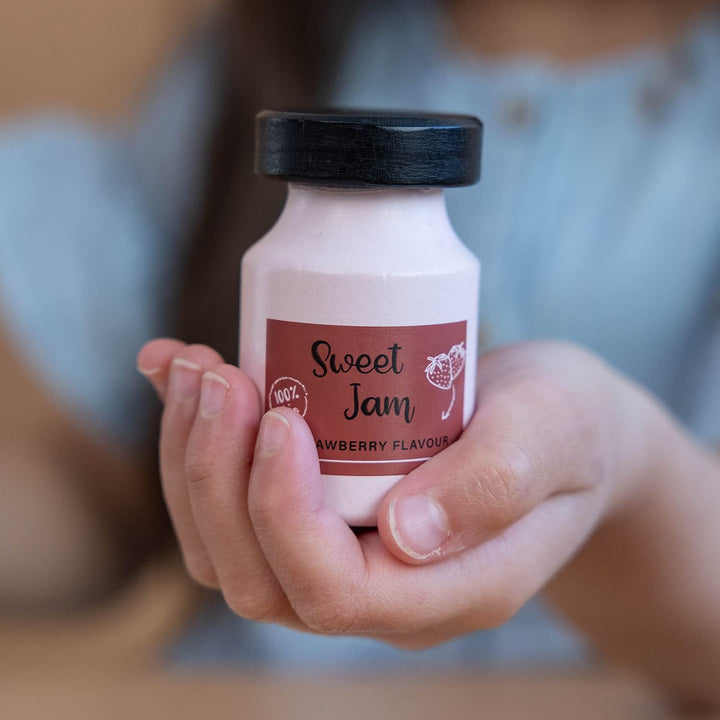 Little Dutch FSC Holz Toaster Set 10-teilig (Mehrfarbig), Mehrfarbig