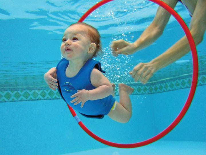 Konfidence Babywarma, Schwimm-Anzug | Wärmender Schwimm-Anzug, enthält Plitsch-Platsch-Fibel für das