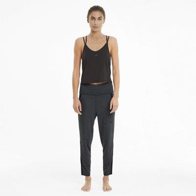 PUMA Damen Studio Rib Jogger Jogginghose M Charcoal Gray Heather, M Charcoal Gray Heather