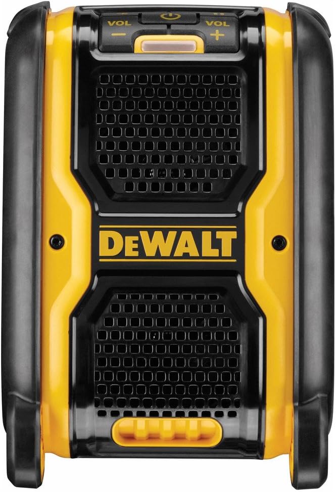Dewalt DCR006 Bluetooth-Lautsprecher (für 10,8 - 18 V XR Akkus, Verbindung über Bluetooth oder Kabel