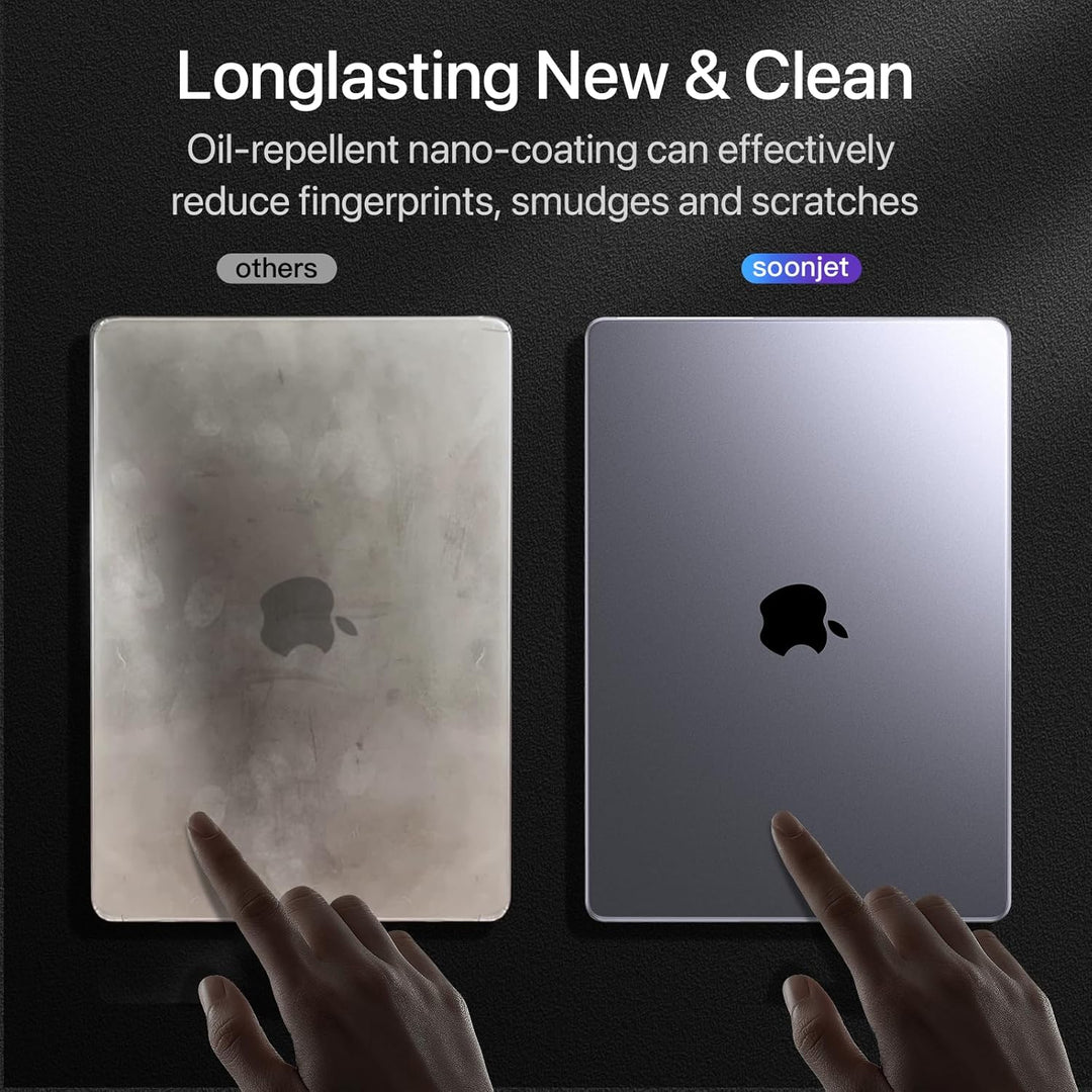 Soonjet Hülle für MacBook Pro 14 Zoll Hülle (2024-2021) M4-M1 Pro/Max [Genau Wie Original-MacBook] A