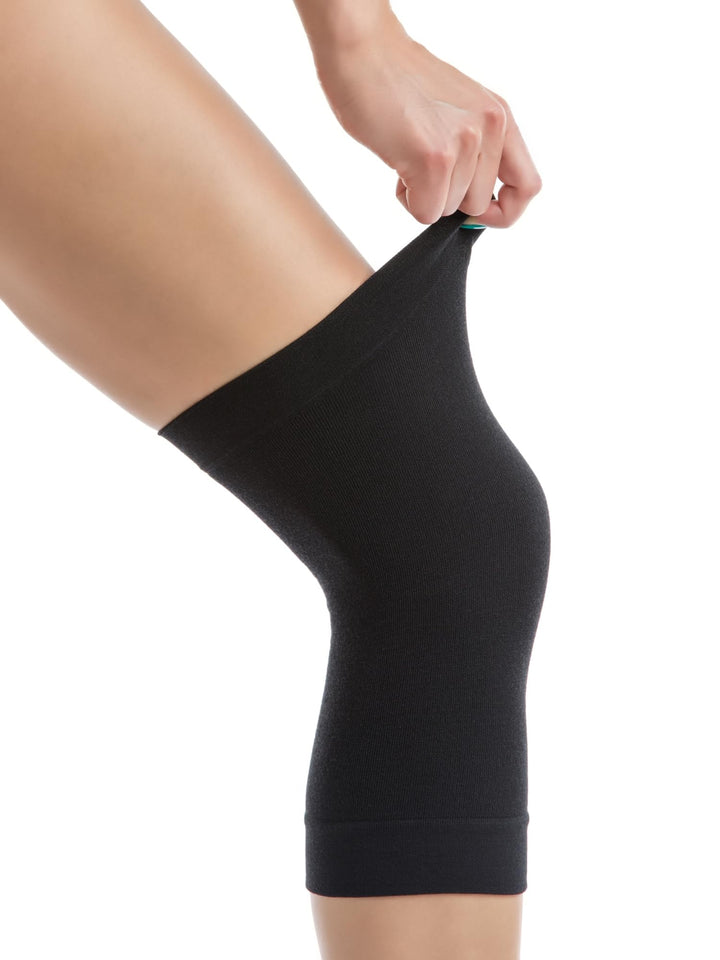 Relaxsan Zero 3510 - Unisex Knieschützer aus Merinowolle und Thermowolle XL Schwarz, XL Schwarz
