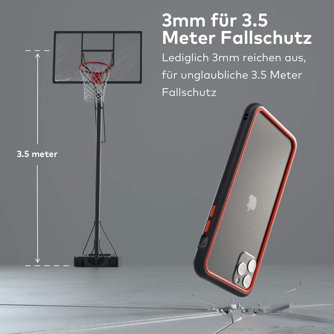 RhinoShield Modulares Case kompatibel mit [iPhone 11 Pro Max] | Mod NX - Schockabsorbierende Anpassb
