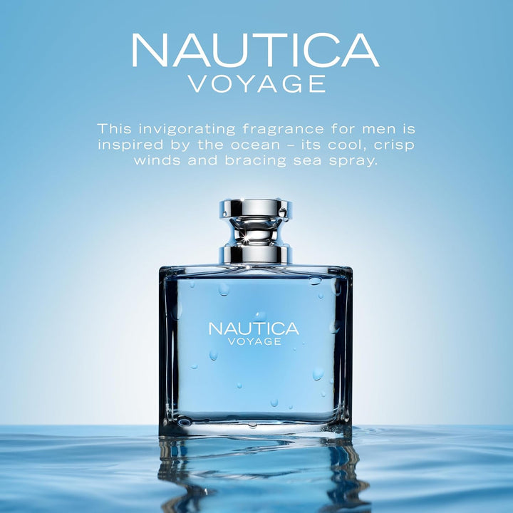 NAUTICA, Voyage, Eau de Toilette, Herrenduft, 200 ml Voyage 200 ml (1er Pack), Voyage 200 ml (1er Pa