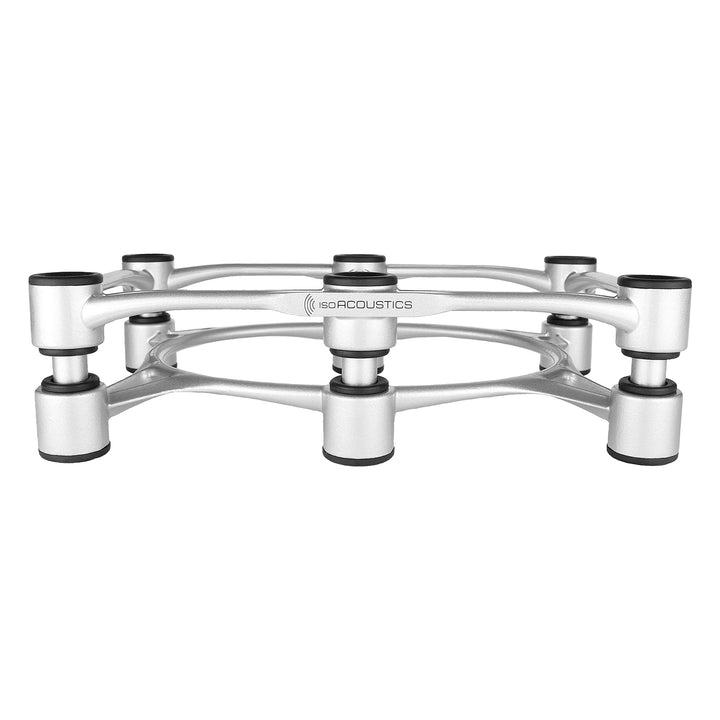 IsoAcoustics Aperta-Serie mit Lautsprecherstativen, schwingungsdämpfend, mit einstellbarer Neigung: