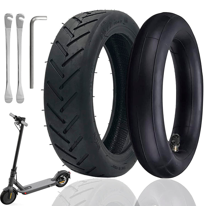 OUXI E-Scooter-Reifen 8 1/2 Reifen mit 1 Reifen und 1 Schlauchpaket E-Scooter Ersatzschlauch+Reifen