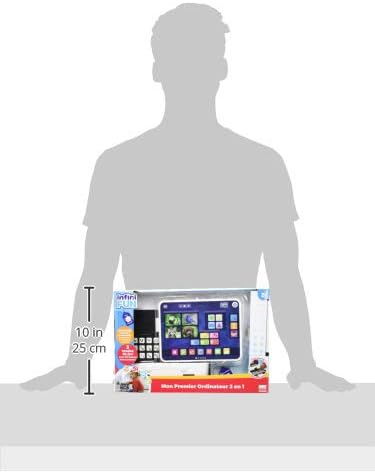 Infini Fun S15500 Mon Premier ordinateur 2 en 1 Blues Mein erster Computer 2 in 1, Mehrfarbig, Einhe