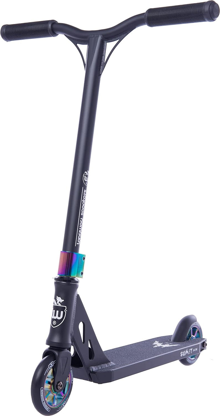 Longway Stunt Scooter – Summit Mini – High End Profi StuntScooter, 6061 T6 Alu, ABEC 9 Kugellager, 1