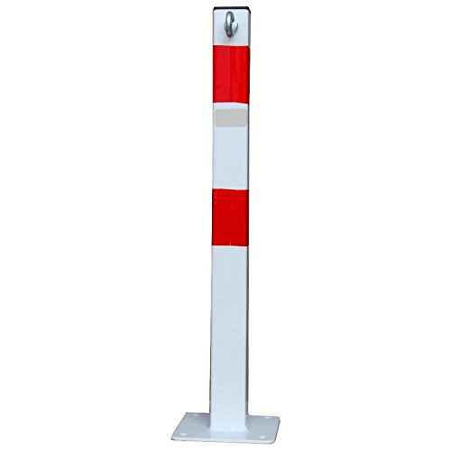 All4You Solider Absperrpfosten mit Öse Parkpfosten ParkWatch Pfosten Sperrpfosten Parkplatzsperre