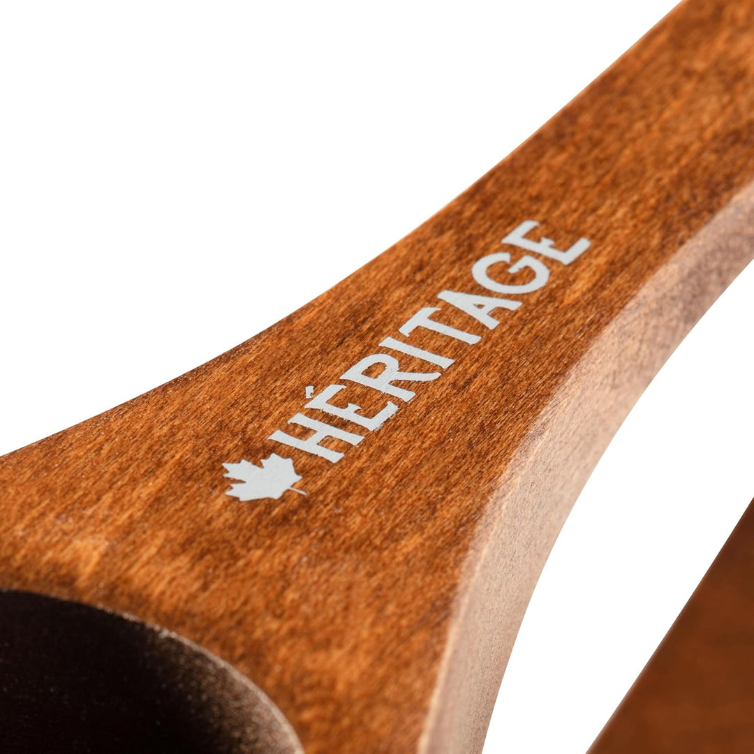 Heritage Musical Spoons Percussion-Instrument, handgefertigtes kanadisches Ahornholz, Naturholz-Volk