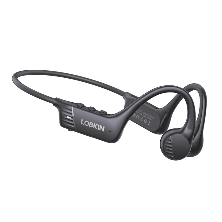LOBKIN Knochenschall Kopfhörer Bluetooth,Open Ear Kopfhörer Kabellos Bone Conduction Headphones Blue