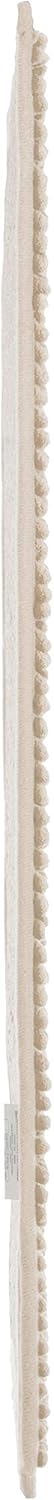 Brandsseller Moderne Chenille Badmatte Duschmatte Badeteppich im Shaggy Style (50x80 cm, Beige) 50x8