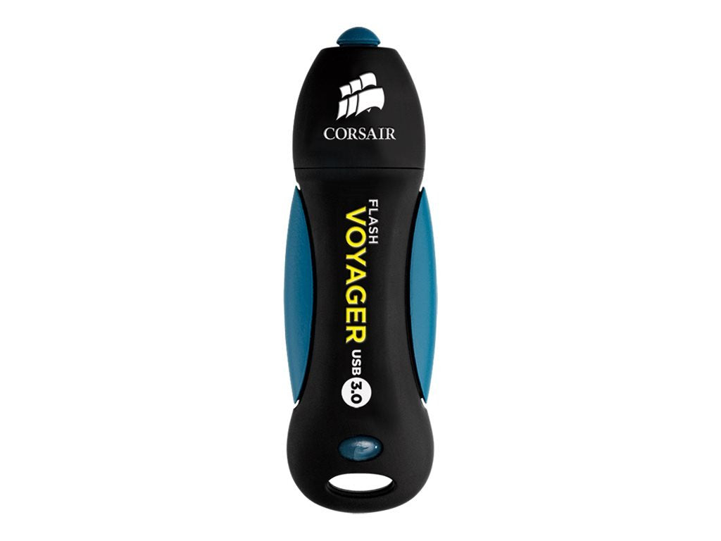 Corsair Voyager 256GB 256GB USB 3.0 (3.1 Gen 1) Typ A Schwarz, Blau USB-Stick - USB-Sticks (256 GB,