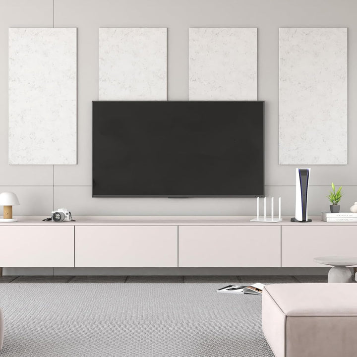 TONOR 4 Pack Akustikpaneele selbstklebend, 120x60x0.9 cm Wandpaneele selbstklebend für Schalldämmung
