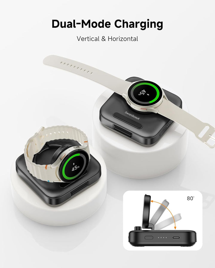 Tragbares Ladegerät für Samsung Galaxy Watch 8/8 Classic/7/Ultra/FE/6/6 Classic/5/5 Pro/4/4 Classic/