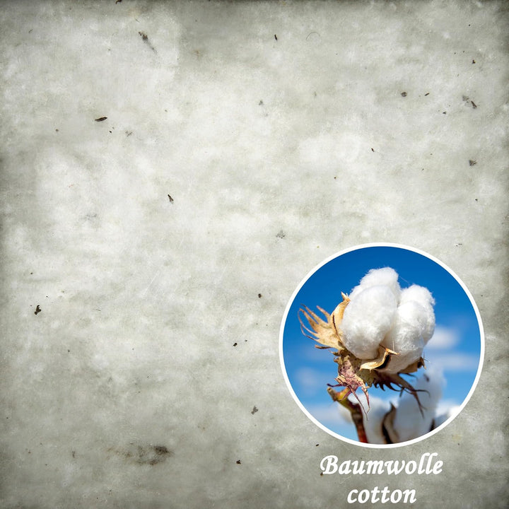 Erwin Müller wasserdichte Molton Matratzenauflage bis 20 cm Höhe geeignet - saugstark, Übereckgummib