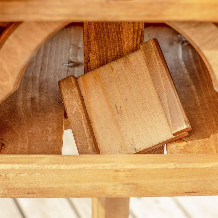 VOSS.garden Vogelhaus Finkenheim Holz Futterhaus Vogelhäuschen Vogelvilla Garten