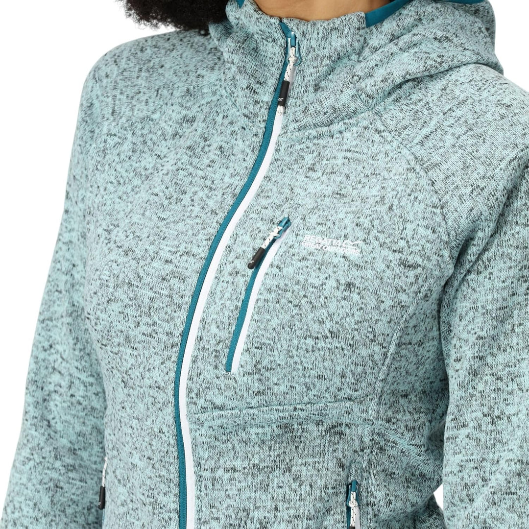 Regatta Damen Women's Newhill Hooded Fleece 36 Sea Haze, 36 Sea Haze