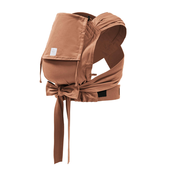 Stokke Limas Babytrage Terracotta (OCS) - Half Buckle Babytrage für Neugeborenee - Drei Trageoptione