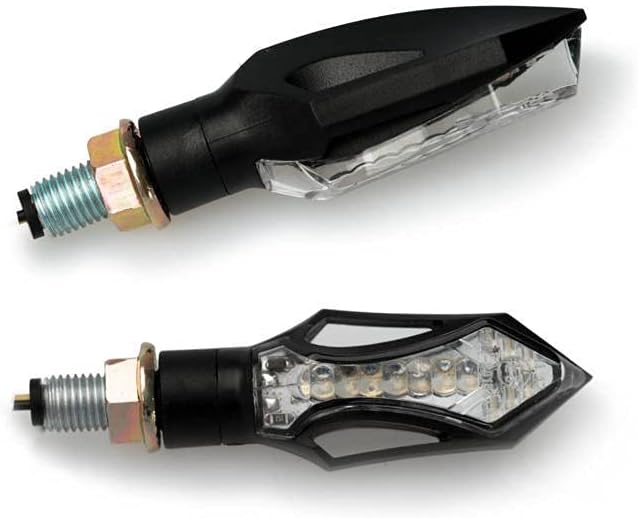 Puig 20424N Tower Genehmigt Sequenziell Blinkerset Schwarz