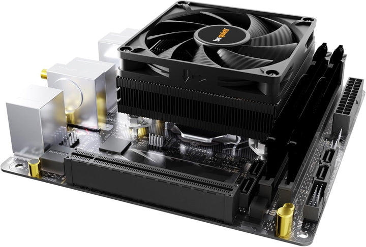 be quiet! Pure Rock LP, CPU Kühler, 100W TDP, be quiet! 92mm PWM-Lüfter, 3 Heatpipes, platzsparendes