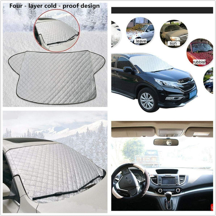 Auto Windschutzscheiben Abdeckung - Hochleistungs-Ultra-Dick Schutzabdeckung Schnee EIS Frost Staub