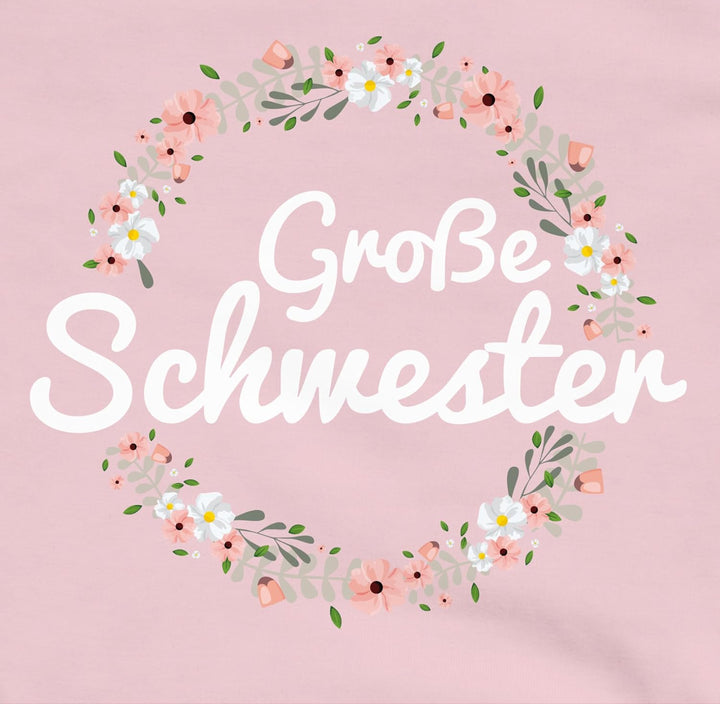 Shirtracer - Kinder Hoodie Jungen Mädchen - Grosse Schwester I Geschenk 98 1 Hellrosa, 98 1 Hellrosa