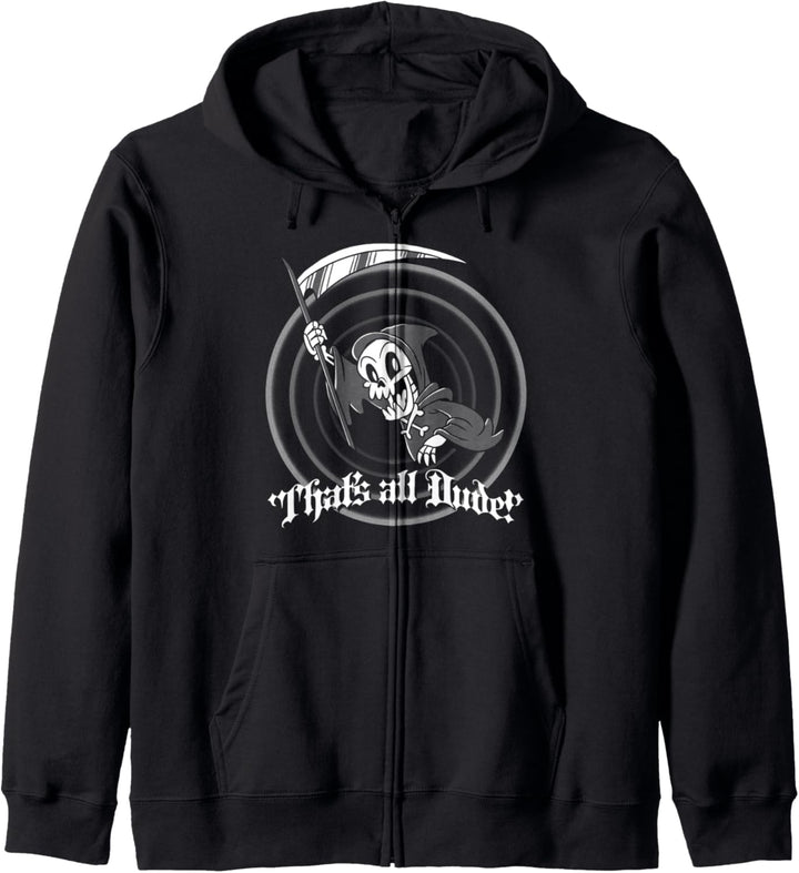 Blackcraft Das ist alles Dude Sensenmann Tod Funny Cartoon Kapuzenjacke