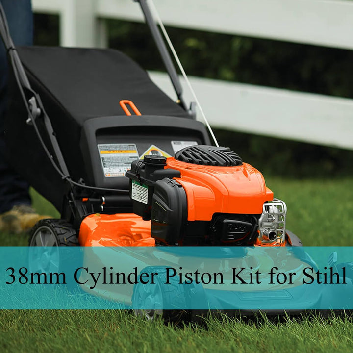 Atunee 38 mm Zylinder Kolben Vergaser für Stihl FS160 FS180 FS220 FS280 FS290 Kupplungstrommel Ersat