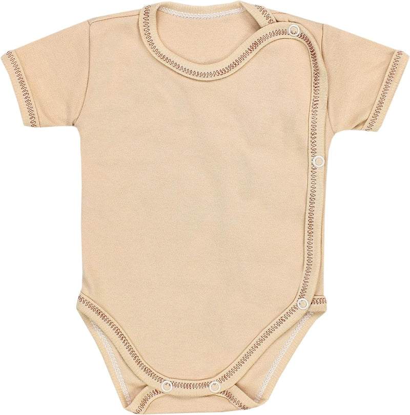 TupTam Unisex Baby Kurzarm Wickelbody 5er Pack 56 Mädchen 2, 56 Mädchen 2