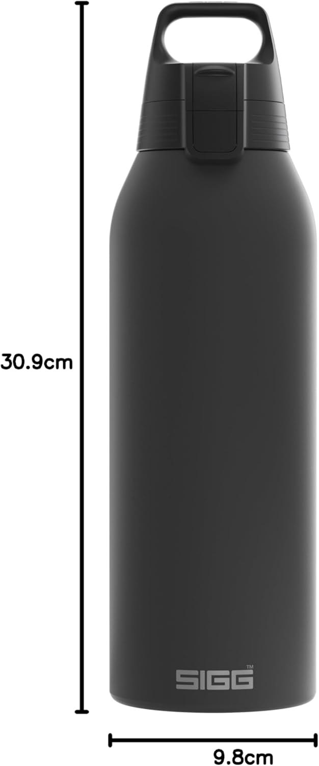 SIGG - Edelstahl Trinkflasche - Shield ONE - Für Kohlensäurehaltige Getränke Geeignet - Auslaufsiche