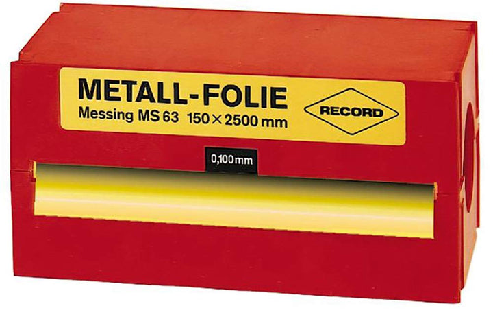 Record Metallfolie Stahl rostfrei 150x2500x0,500mm