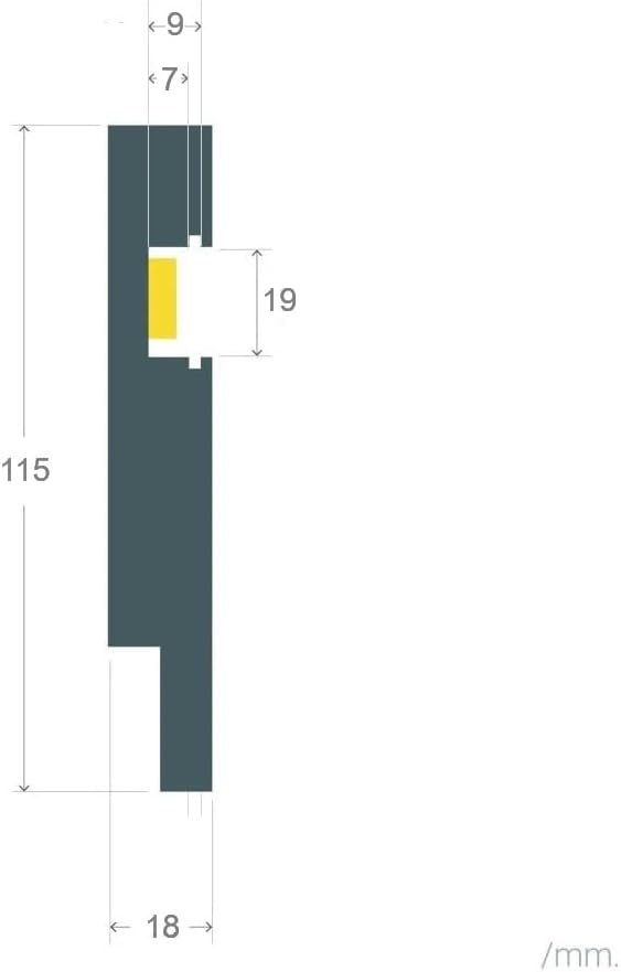 LEDKIA LIGHTING Fussleiste für LED-Streifen Modern 2m, 2m