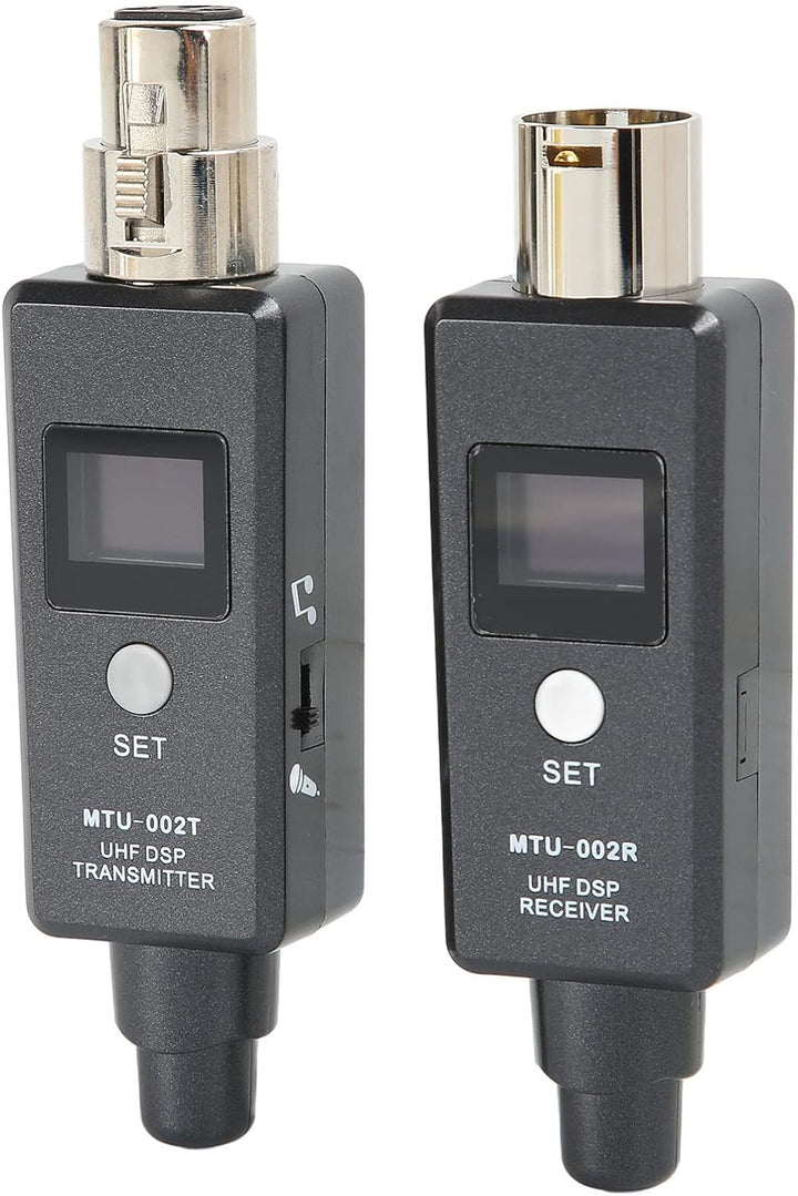 Kabelloses Mikrofonsystem, Kabelloser XLR-Sender und -Empfänger, Kabelloses 2,4-GHz-Mikrofonsystem f