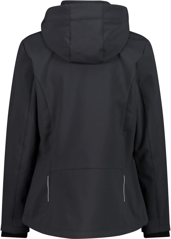 CMP Damen Windproof And Waterproof Softshell Jacket Wp 7.000 Jacke 46 Anthrazit-Deep Lake, 46 Anthra