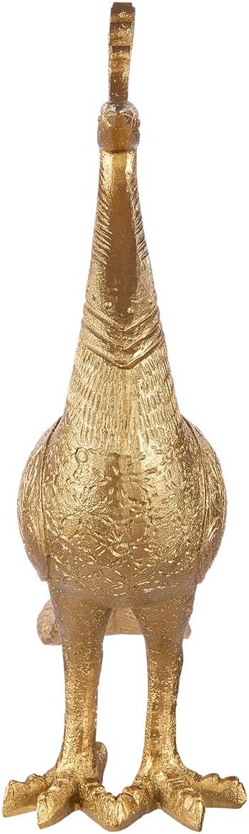 Casablanca Design Deko Figur, Kunstharz, goldfarben, Höhe 37 cm, 89385 Höhe 37 cm Goldfarben, Höhe 3