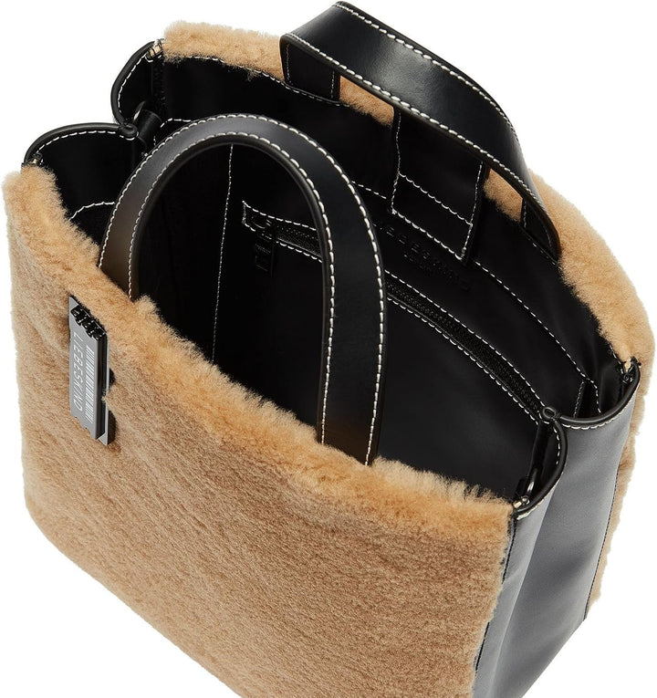 Liebeskind Damen Paperbag S Tote Dark Clay, Dark Clay