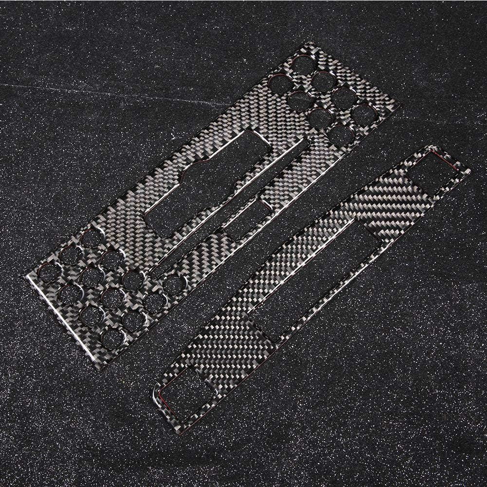 Suuonee Verkleidung Mittelkonsole, Carbon Verkleidung Mittelkonsole Navigationsleiste Passend für C