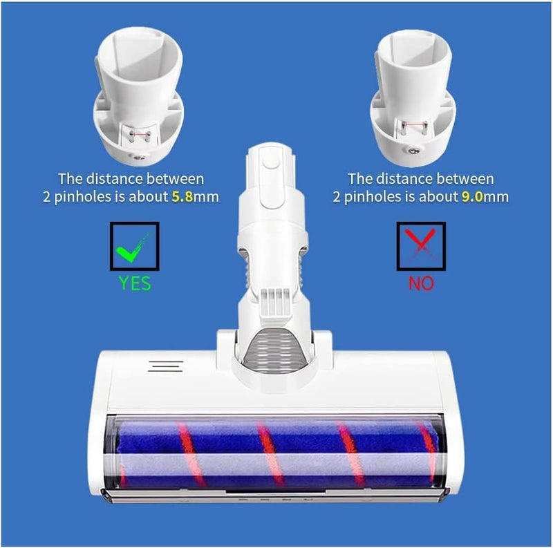 YanBan Elektrische Rollbürste, kompatibel mit Xiaomi Dreame V8 V9 V9B V10 V11 G9 G10 K10 1C Staubsau