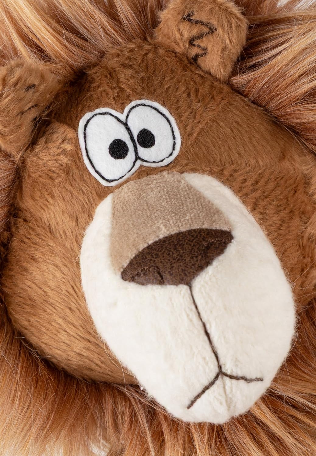 SIGIKID 38715 Brave Hair Beasts Town Kinder und Erwachsene Kuscheltier empfohlen ab 3 Jahren braun,