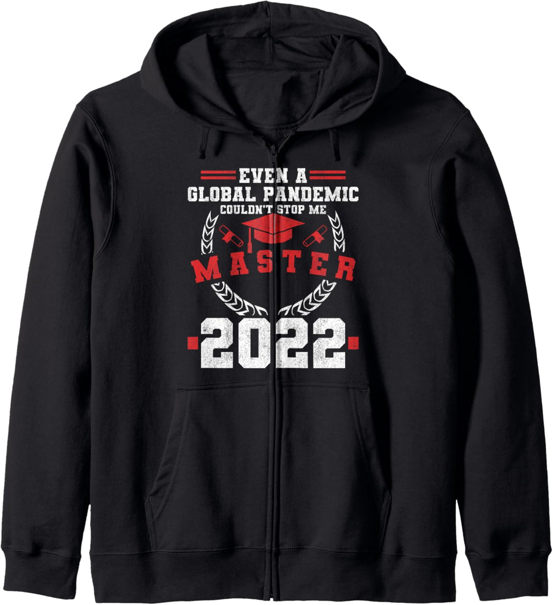 Master-Abschluss Master 2022 Absolvent Kapuzenjacke