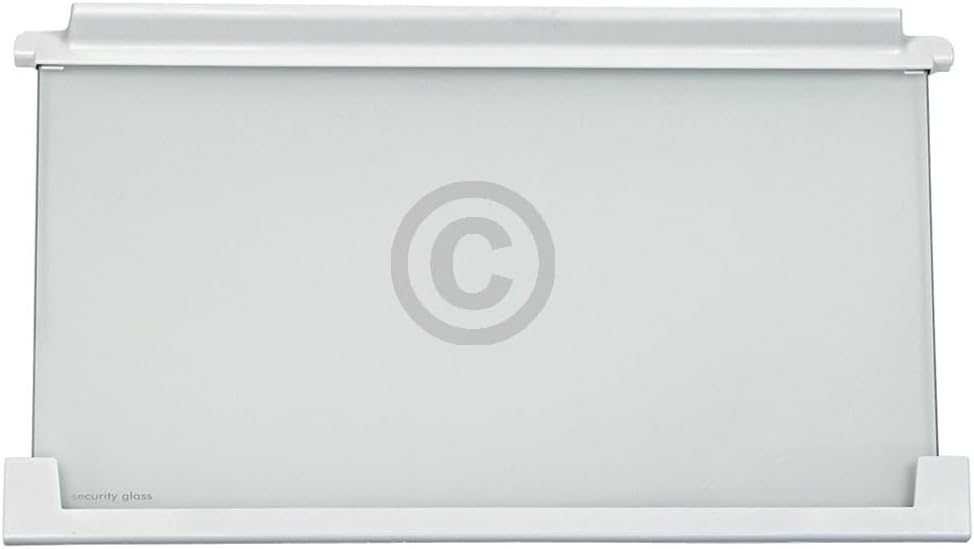 Einlegeboden aus Glas für Kühlschrank kompatibel mit Glasplatte AEG 225153106/3 auch für KühlGefrier
