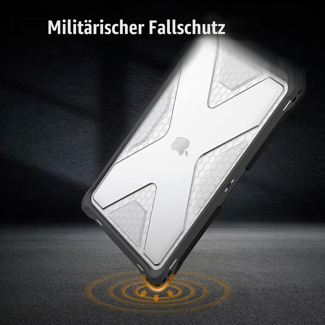 Fintie Hülle kompatibel mit MacBook Air 13 (2018-2020 Version) A2337(M1)/A2179/A1932, Ganzkörper-Rug