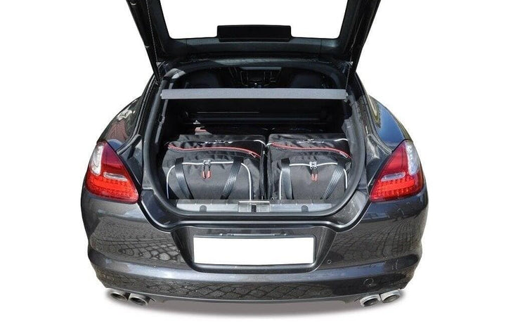 KJUST Kofferraumtaschen 4 STK kompatibel mit Porsche Panamera I (970) 2010-2016