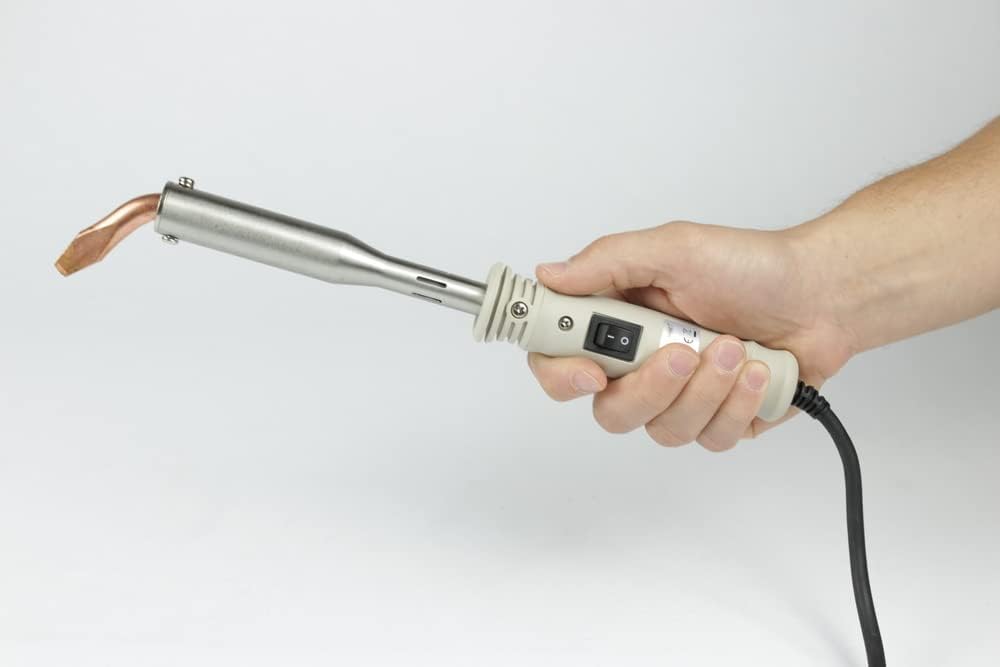 Lötkolben mit Schalter 200W Dauerlötspitze Lötgerät mit Halterung Hochleistung